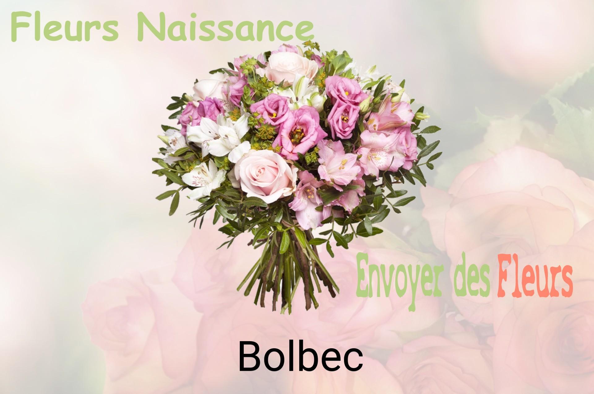 Bouquet de fleurs de naissance livré à Bolbec